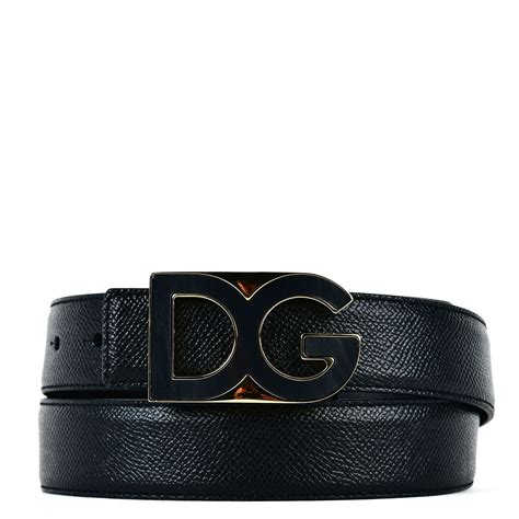 dolce gabbana black belt|dolce gabbana leather belt.